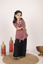 House Of Gota Girls Printed Co-Ord Set